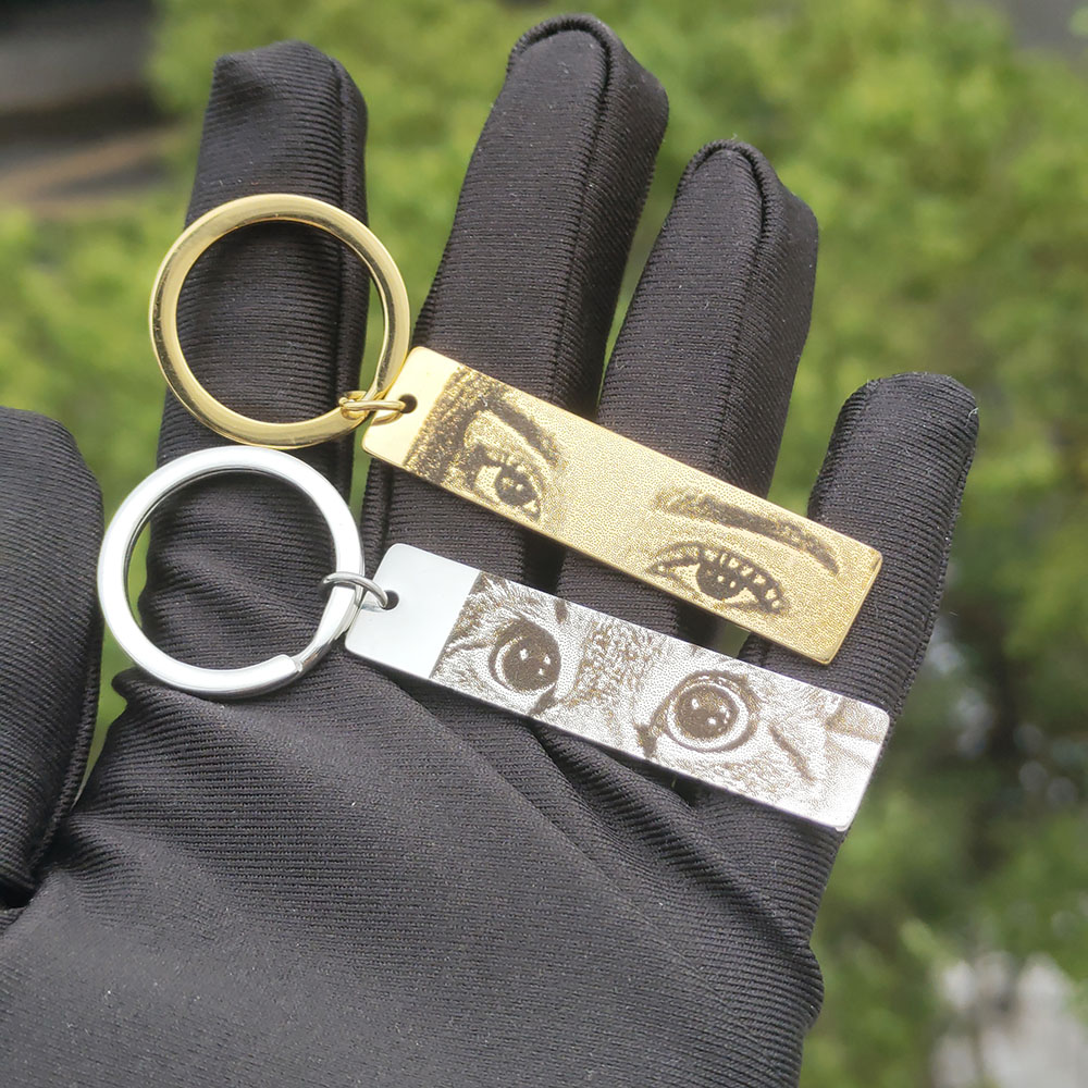Women Accessories Images - Custom Photo Keychain Personalized Eye Picture