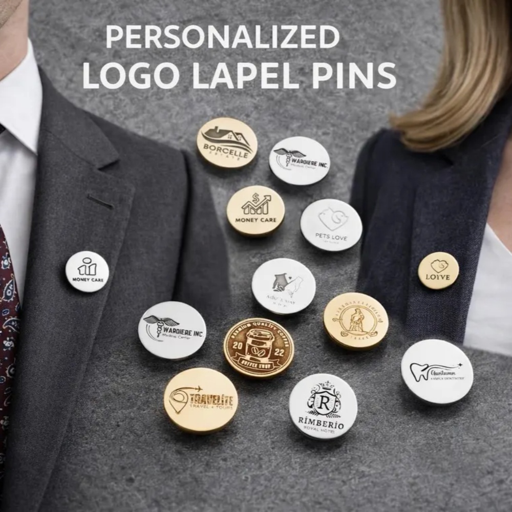 Women Accessories Images - 20mm Round Custom Brooch Custom Any