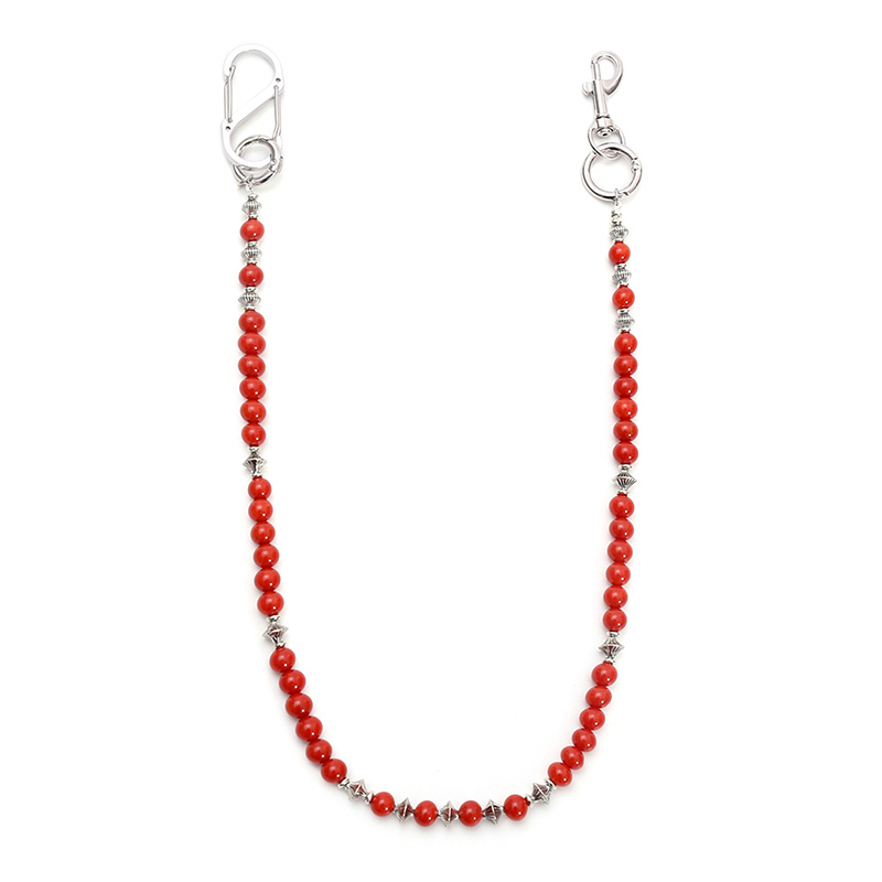 Women Accessories Pk - Hip Hop Punk Jean Chain Red