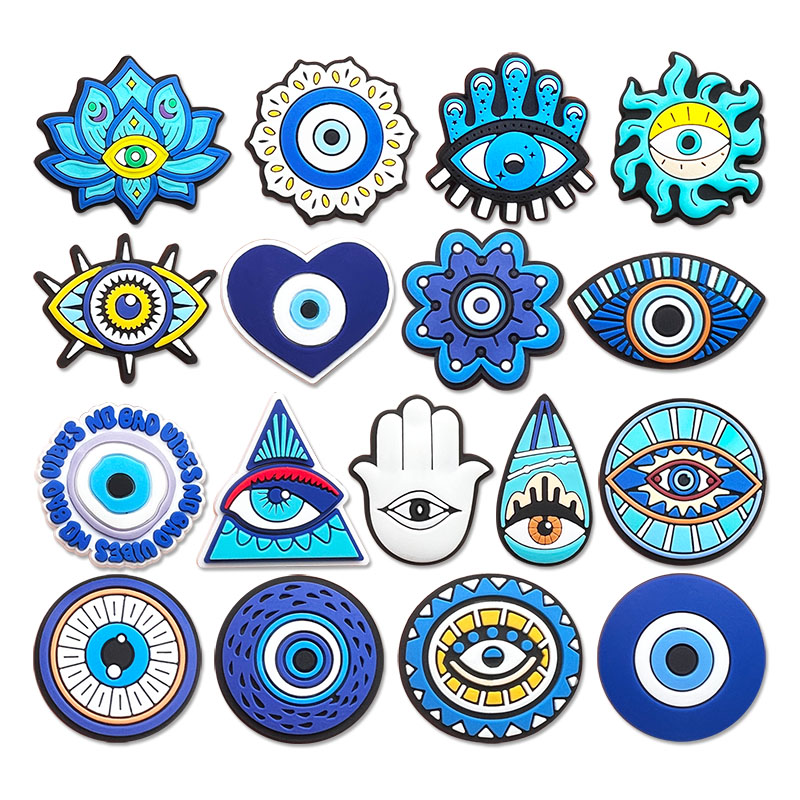 Women'S Accessories Crocs - New Arrival Evil Eyes Shoe Charms