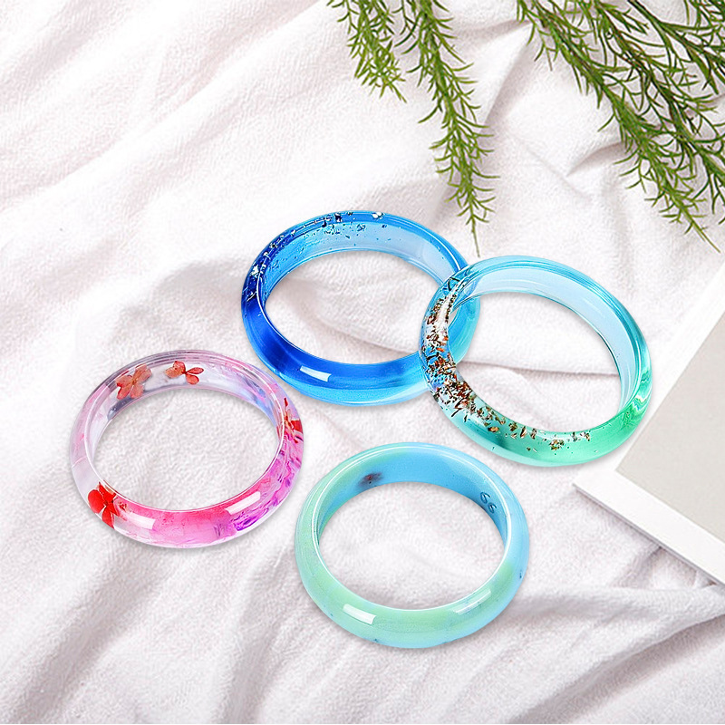 3pc Silicone Mold for Epoxy Re - Resin Bangle Bracelet ulasan dan harga