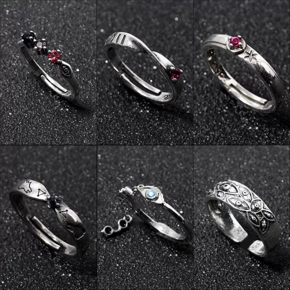 Anime JJK Rings Yuta Okkotsu C - Women Accessories Gift Set ulasan dan harga
