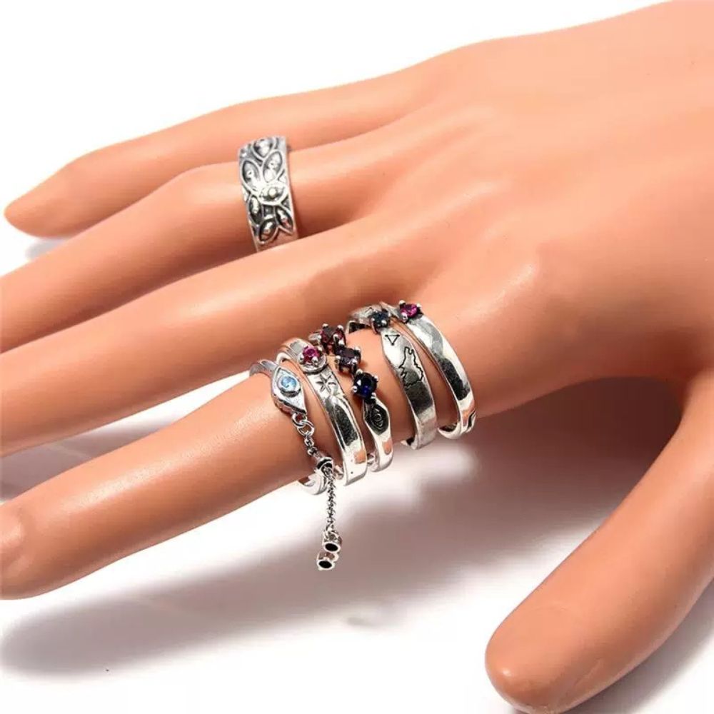 Anime JJK Rings Yuta Okkotsu C - Women Accessories Gift Set ulasan dan harga