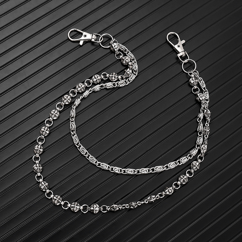 Trendy Hip Hop Double Layer Je - Women Accessories Pk ulasan dan harga