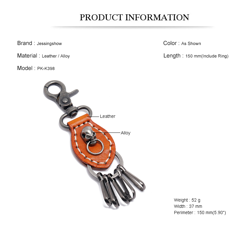 Jessingshow Leather KeyChain H - Women Accessories Pk ulasan dan harga