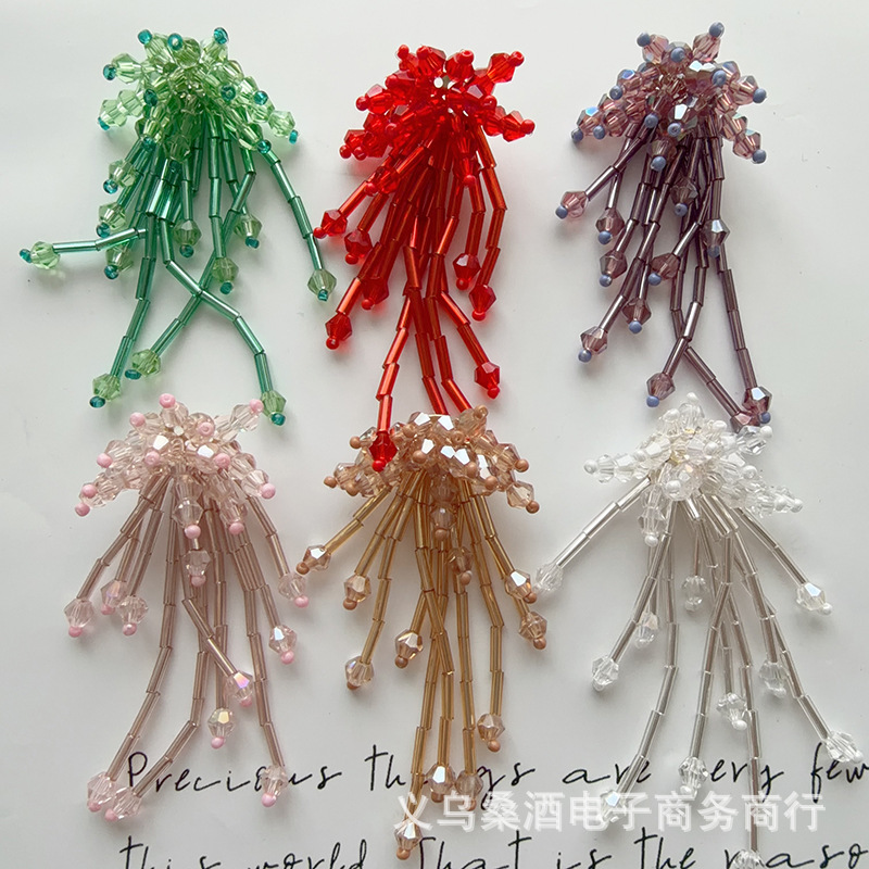 Crystal Tassel Finished Beaded - Women'S Accessories Crocs ulasan dan harga