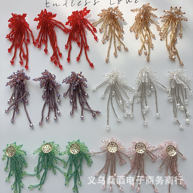 Crystal Tassel Finished Beaded - Women'S Accessories Crocs ulasan dan harga