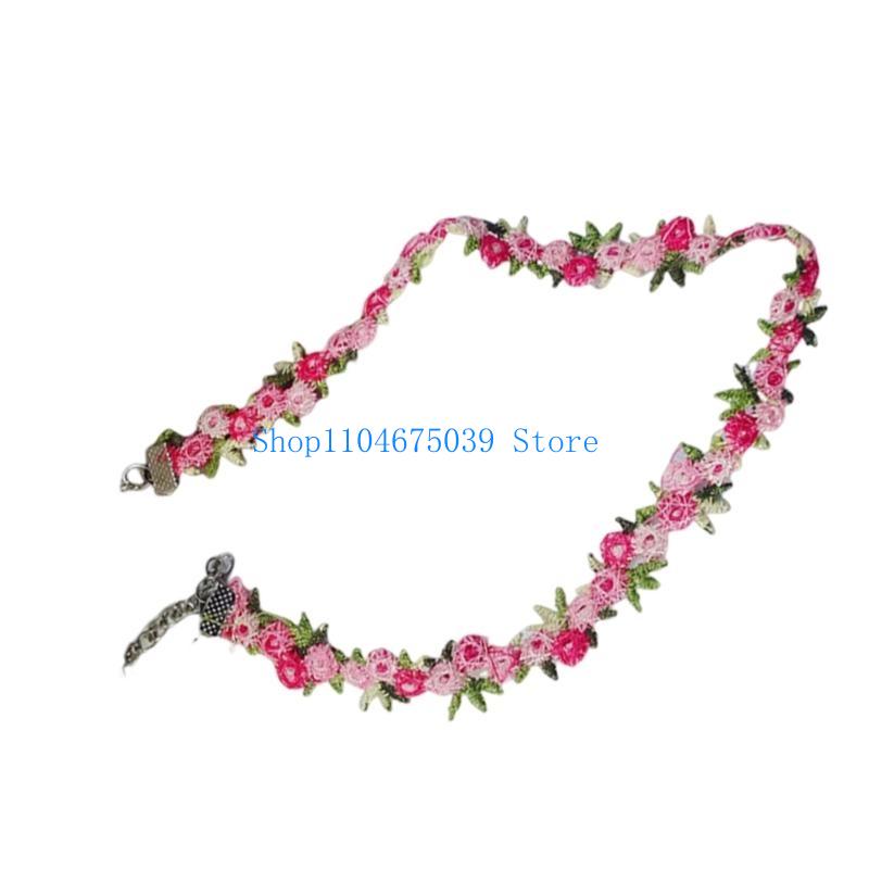 Fashionable Embroidered Flower - Women Accessories Pk ulasan dan harga