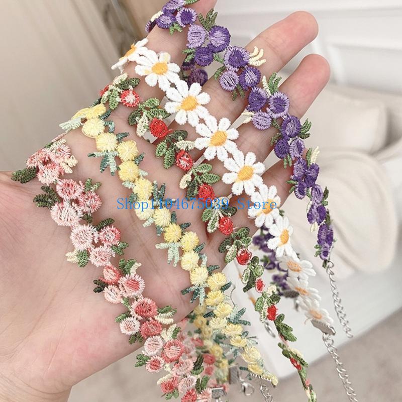 Fashionable Embroidered Flower - Women Accessories Pk ulasan dan harga