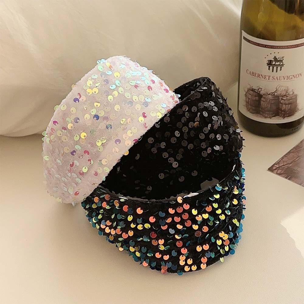 New Wide Glitter Headband For  - Women'S Accessories Gift Ideas ulasan dan harga