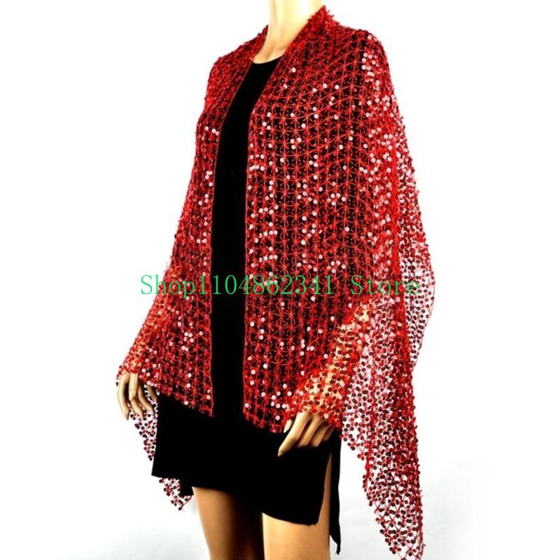 652F Shining Shawl Sequins Sho - Women'S Accessories For Formal Wear ulasan dan harga