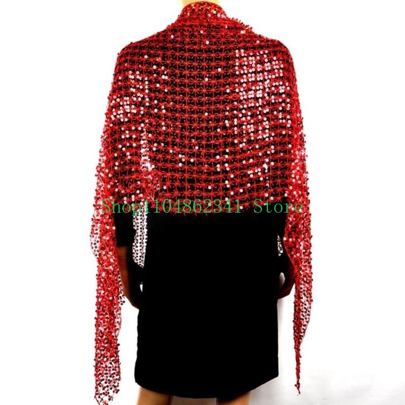 652F Shining Shawl Sequins Sho - Women'S Accessories For Formal Wear ulasan dan harga