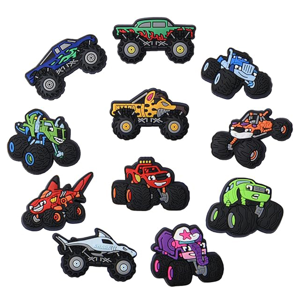 11Pcs Cars Cartoon Shoe Charms - Women'S Accessories Crocs ulasan dan harga