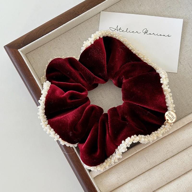 Charm Women Dark Red Velvet Fl - Women'S Accessories Flannels ulasan dan harga