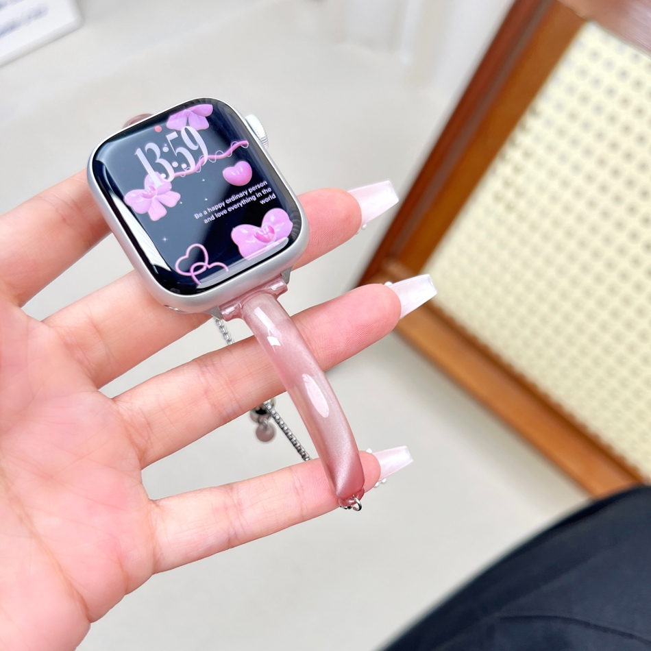 Cat's Eye Bangle Strap For App - Resin Bangle Bracelet ulasan dan harga