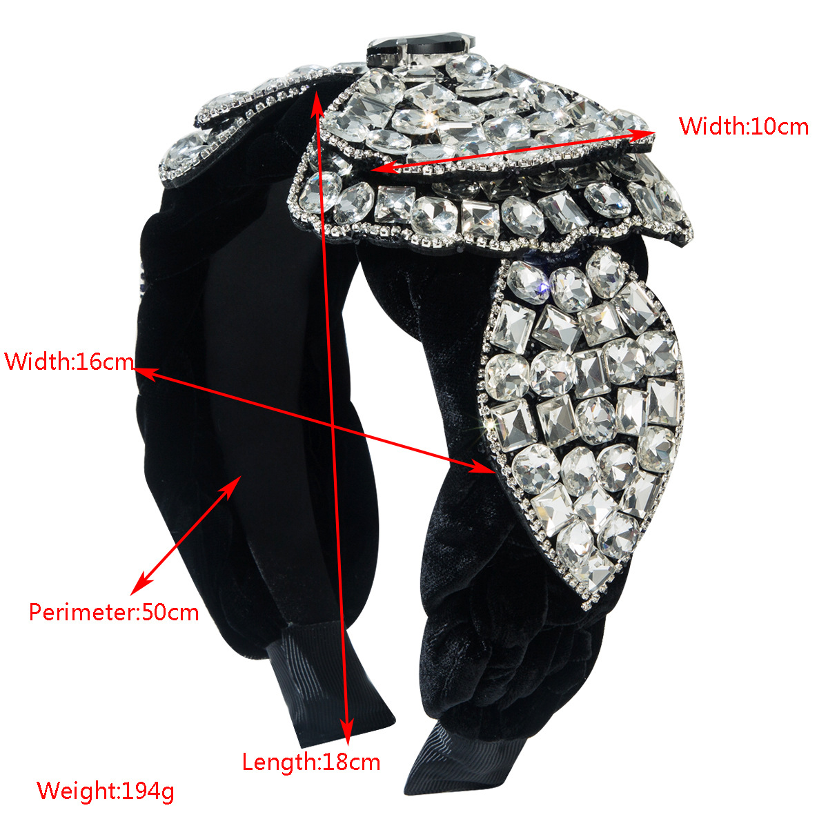 New baroque flannel woven head - Women'S Accessories Flannels ulasan dan harga