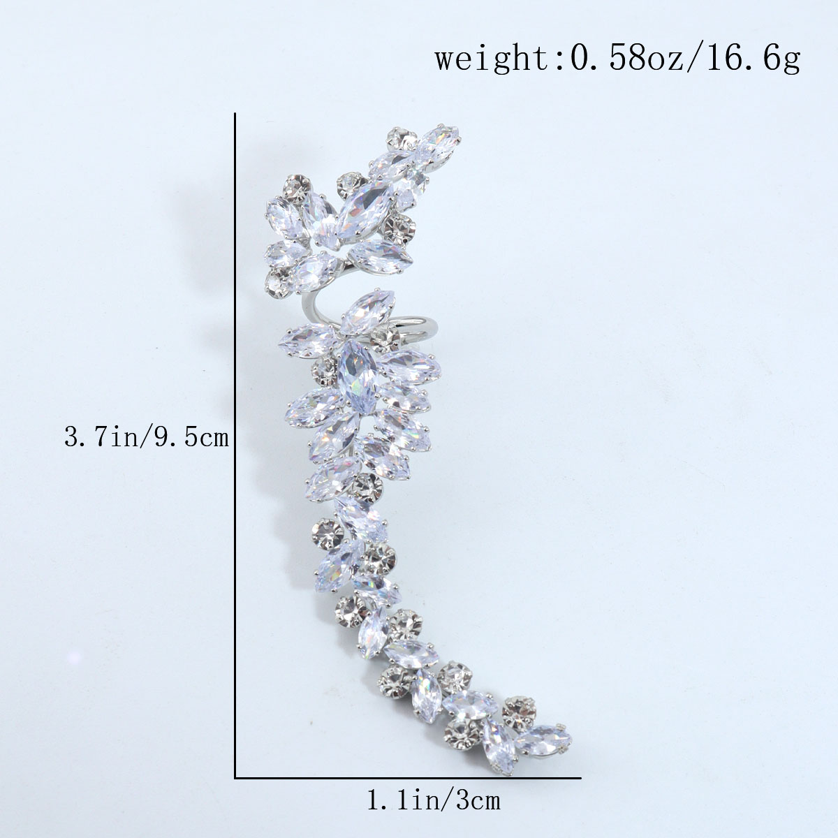 1pc/Women's Rhinestone Ring, E - Women'S Accessories Gift Ideas ulasan dan harga