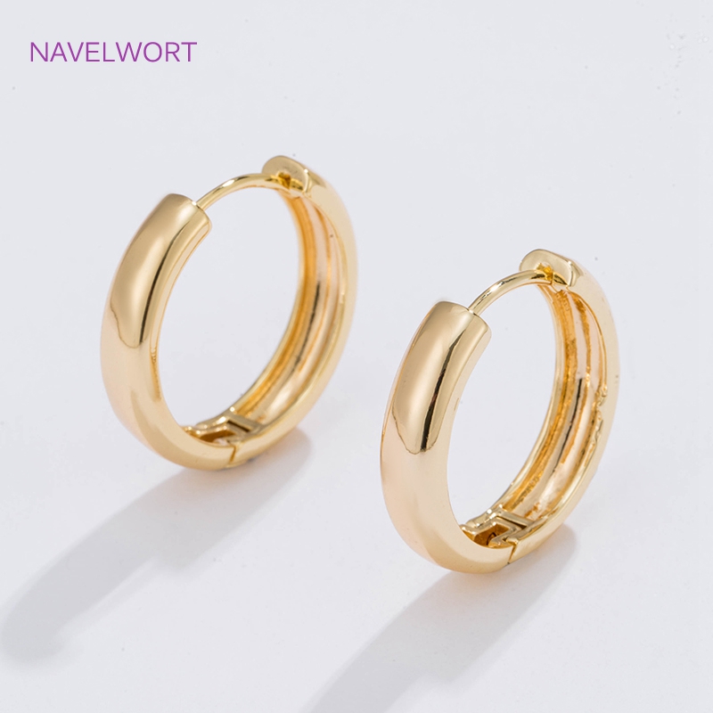 6 Sizes Gold Plated Circle Hoo - Women Accessories Gift Set ulasan dan harga