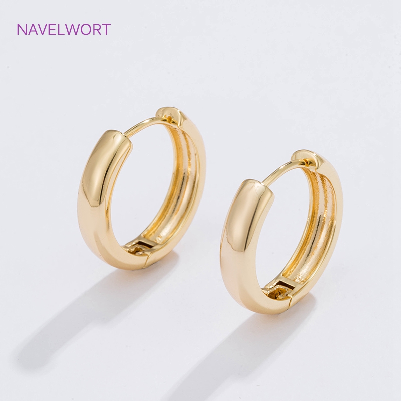 6 Sizes Gold Plated Circle Hoo - Women Accessories Gift Set ulasan dan harga