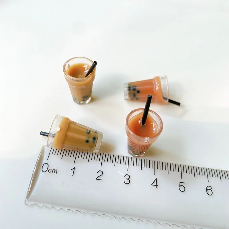 10pcs/lot 10*18mm Brown Milk C - Resin Bangle Bracelet ulasan dan harga