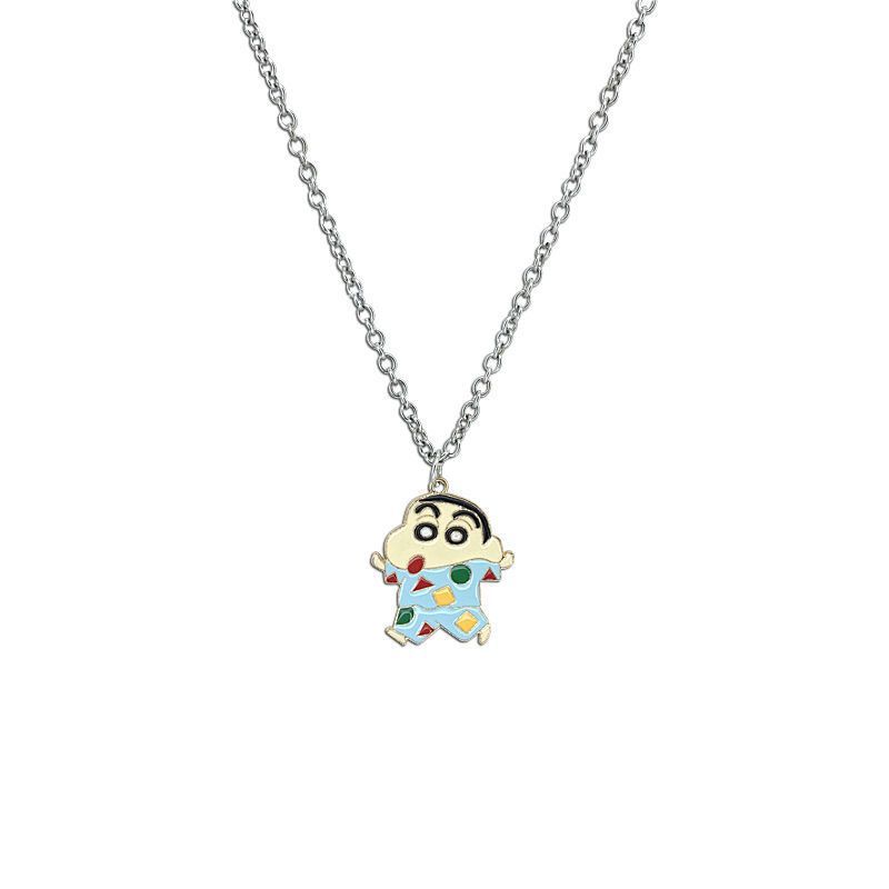 Crayon Shin-chan cartoon neckl - Women Accessories Gift Set ulasan dan harga