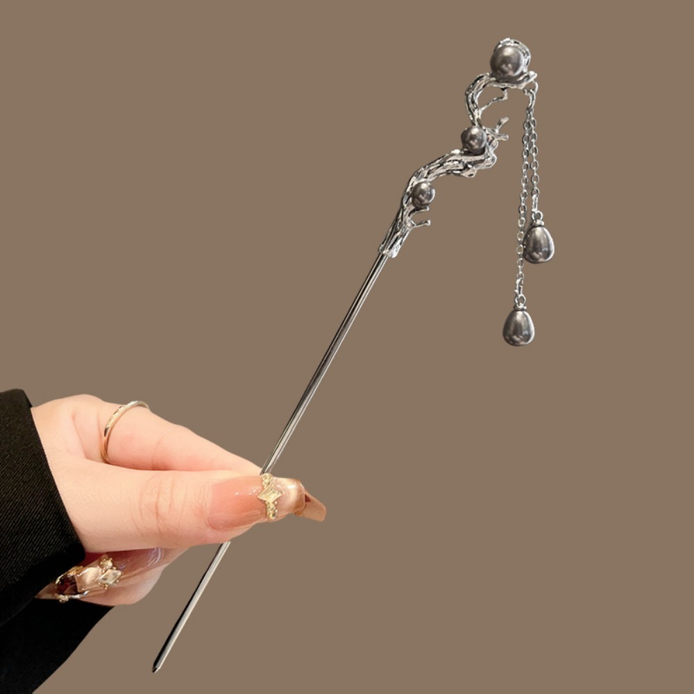 1pc Elegant Chinese Hairpin Si - Pearl Hair Pin ulasan dan harga