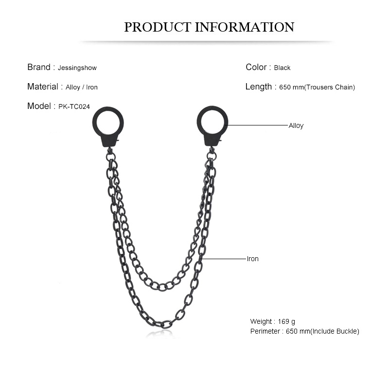 Punk Style Chain On The Jeans  - Women Accessories Pk ulasan dan harga
