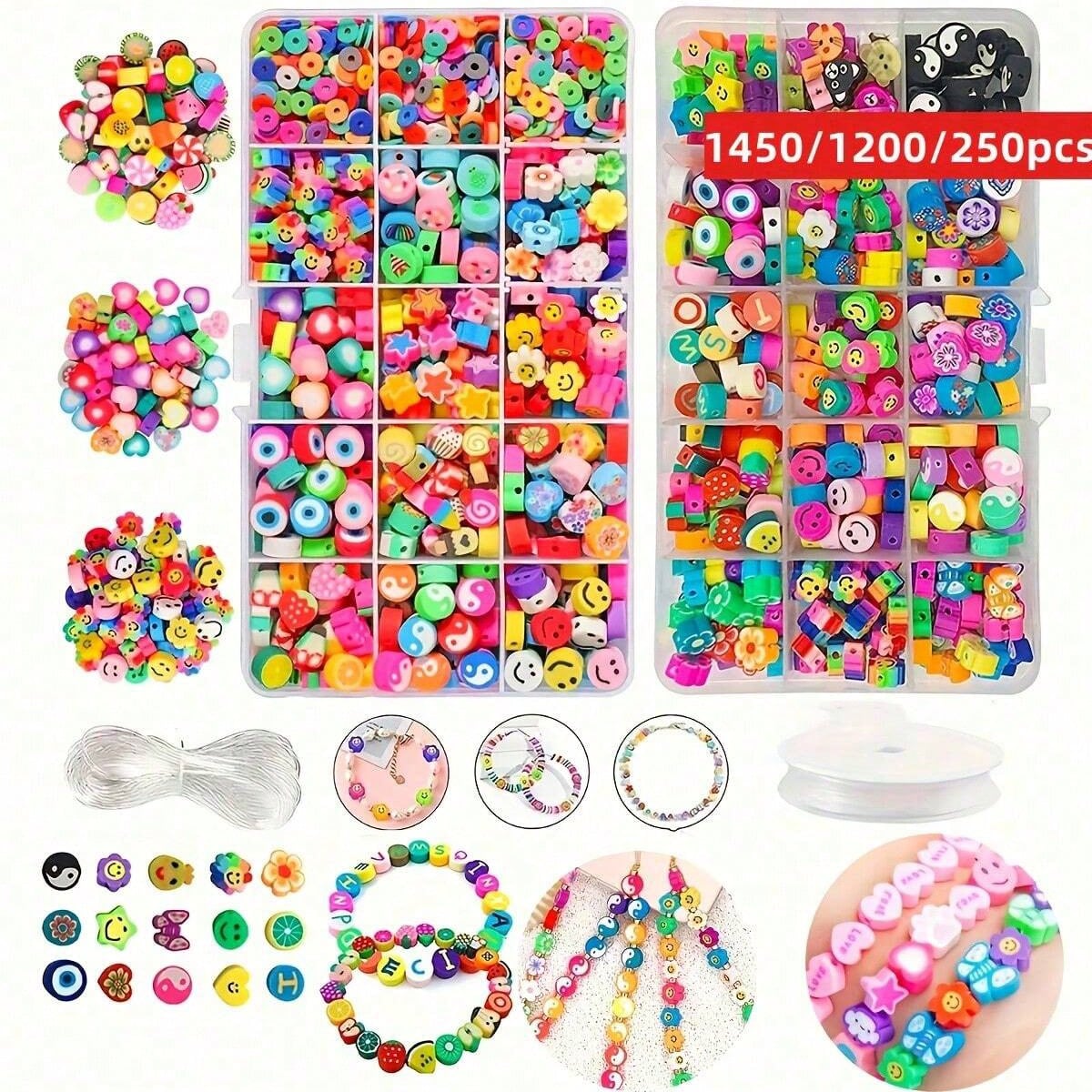 1450/1200/250pcs Polymer Clay  - Women Accessories Gift Set ulasan dan harga