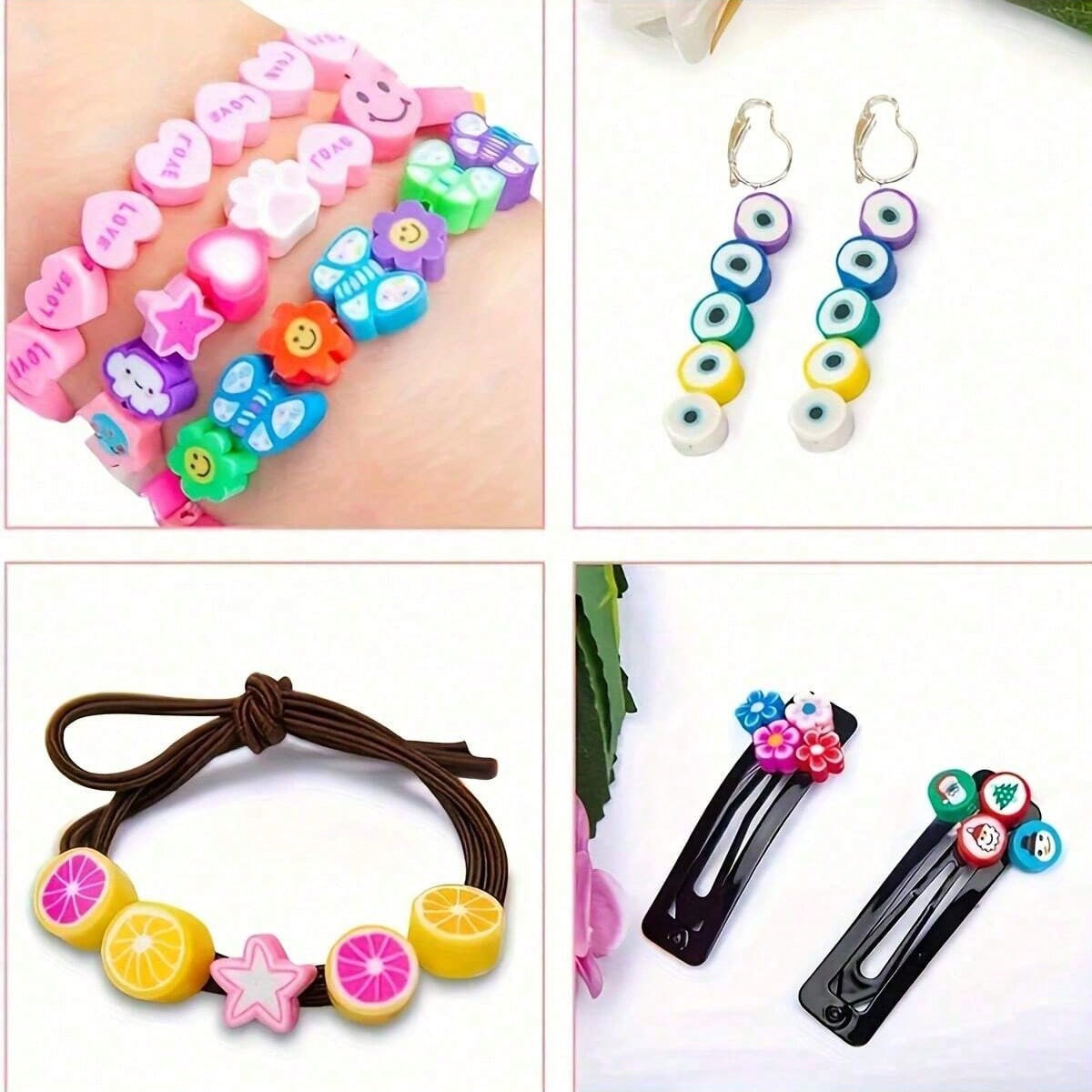 1450/1200/250pcs Polymer Clay  - Women Accessories Gift Set ulasan dan harga