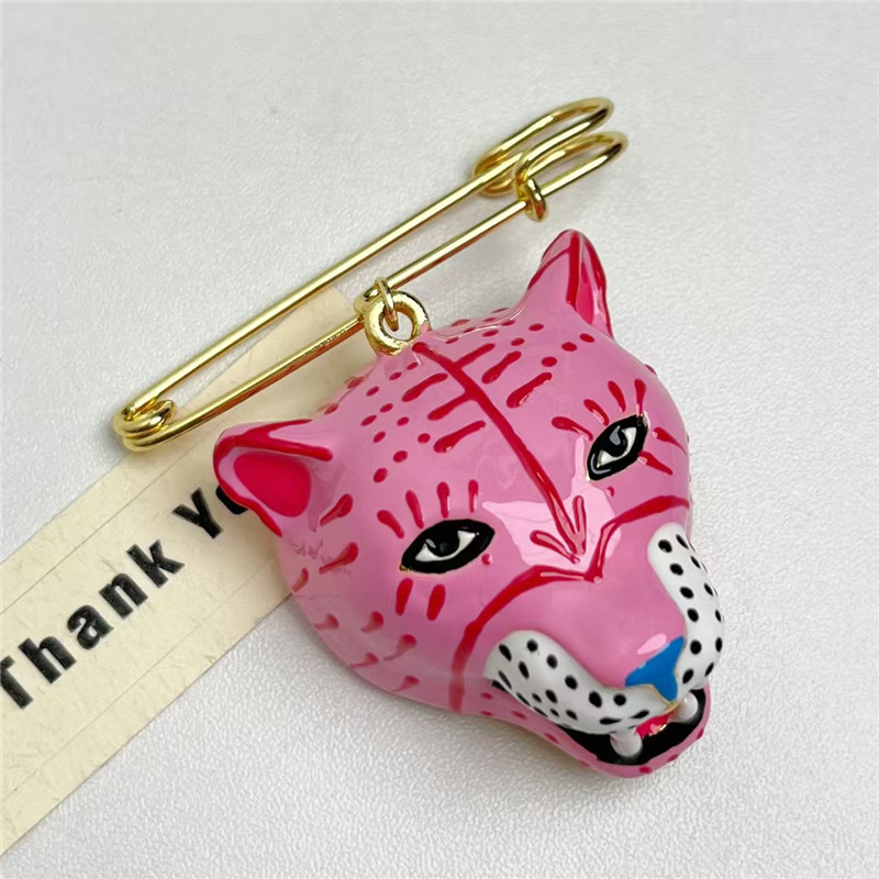 Elegant Enamel Tiger Brooch Pi - Women'S Accessories For Formal Wear ulasan dan harga