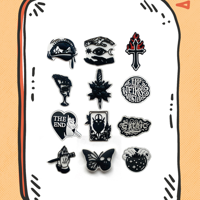 23Pcs Horror Halloween Shoe Ch - Women'S Accessories Crocs ulasan dan harga