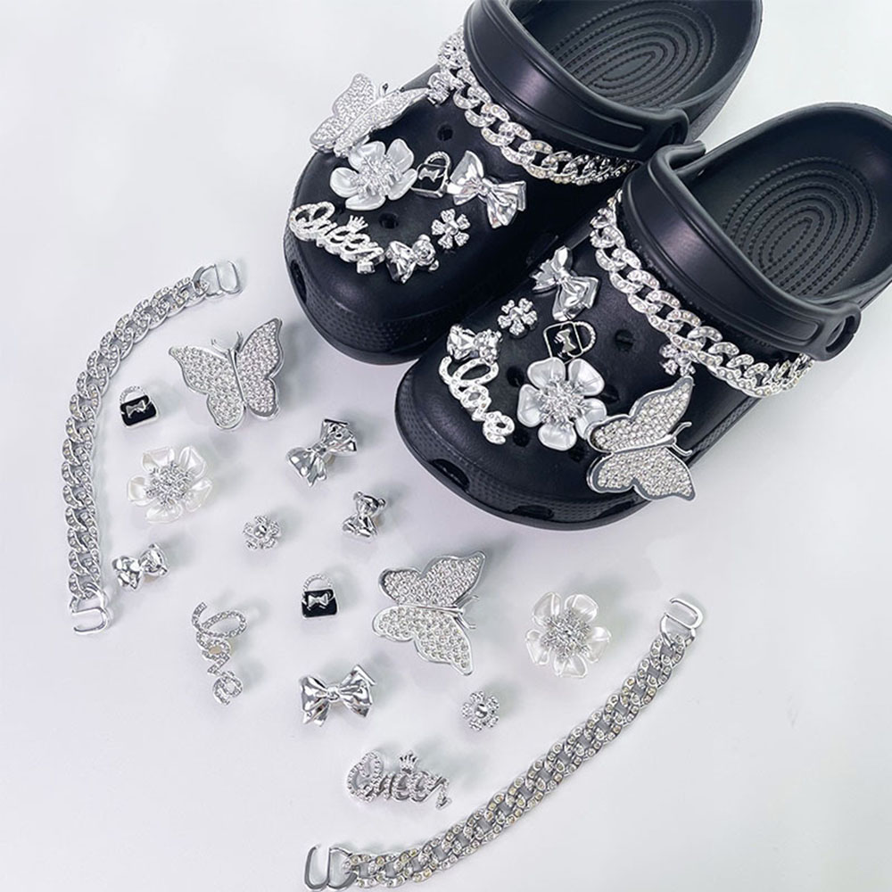 Bling Shoe DIY Charms for Croc - Women'S Accessories Crocs ulasan dan harga