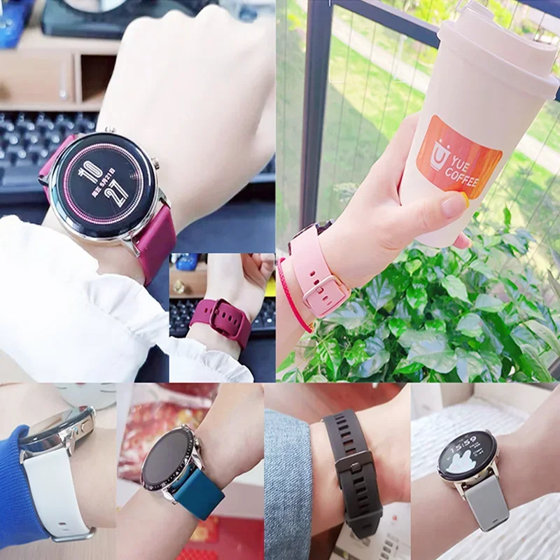 Silicone Band For Amazfit GTS/ - Women'S Accessories New Balance ulasan dan harga