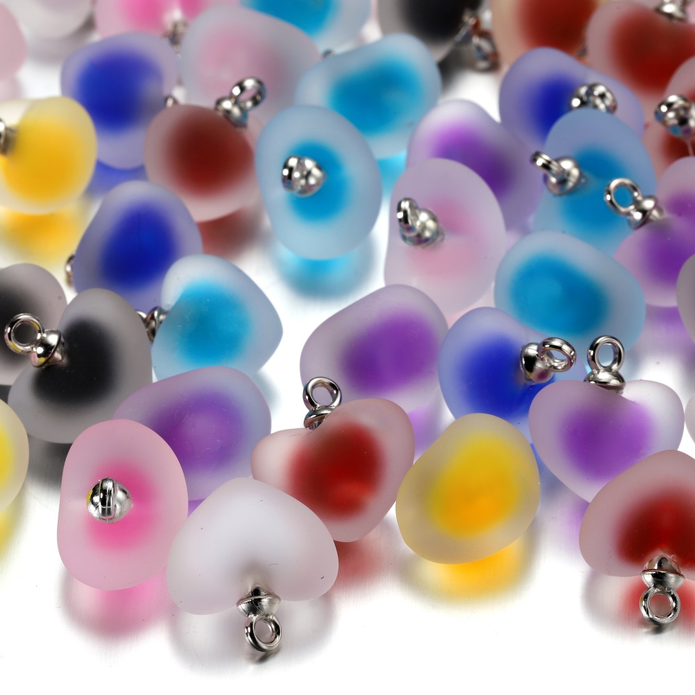 10pcs/lot Resin Frosted Multic - Resin Bangle Bracelet ulasan dan harga
