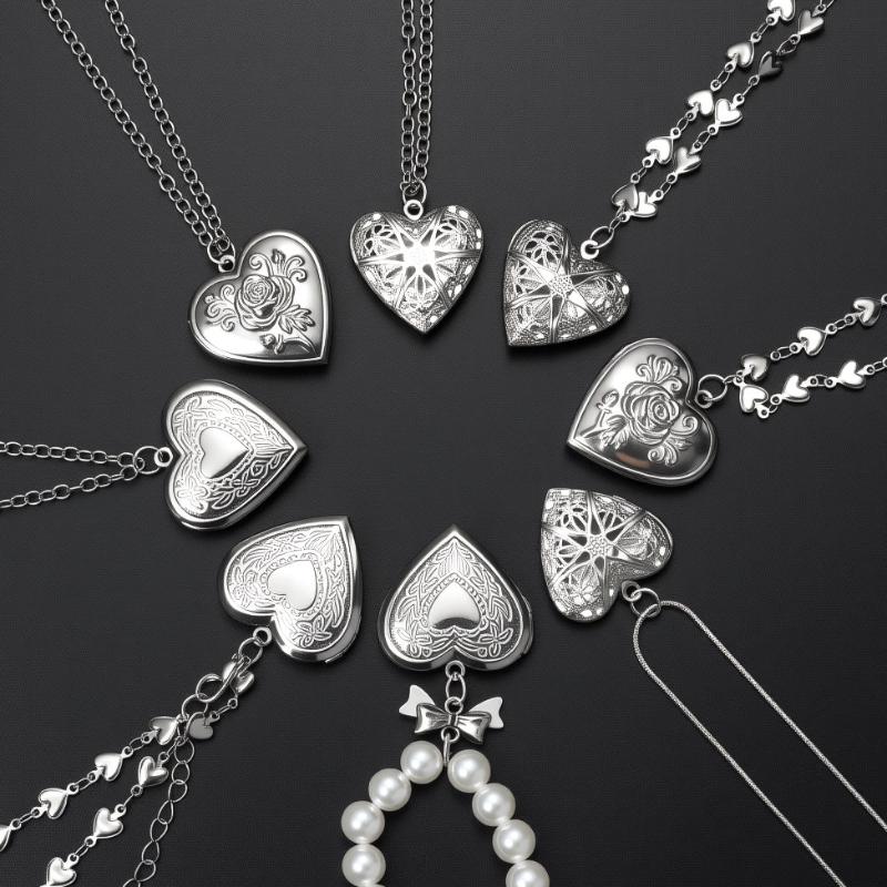 Gothic Vintage Heart Necklace  - Women'S Accessories Gift Ideas ulasan dan harga