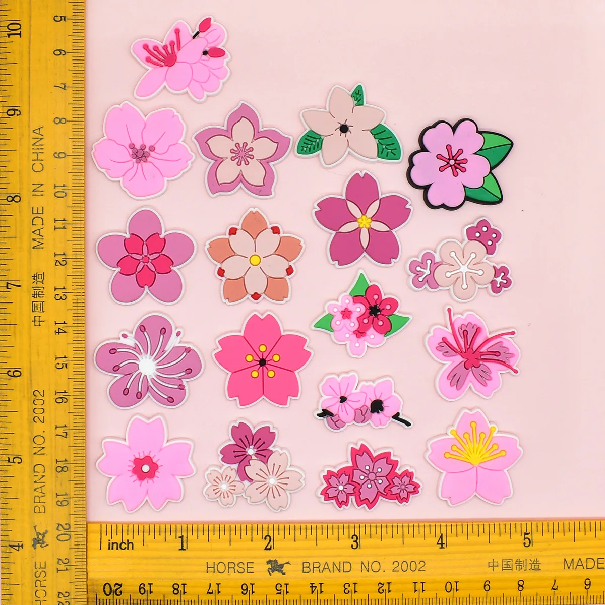 Cute Pink Flower Shoe Charms f - Women'S Accessories Crocs ulasan dan harga