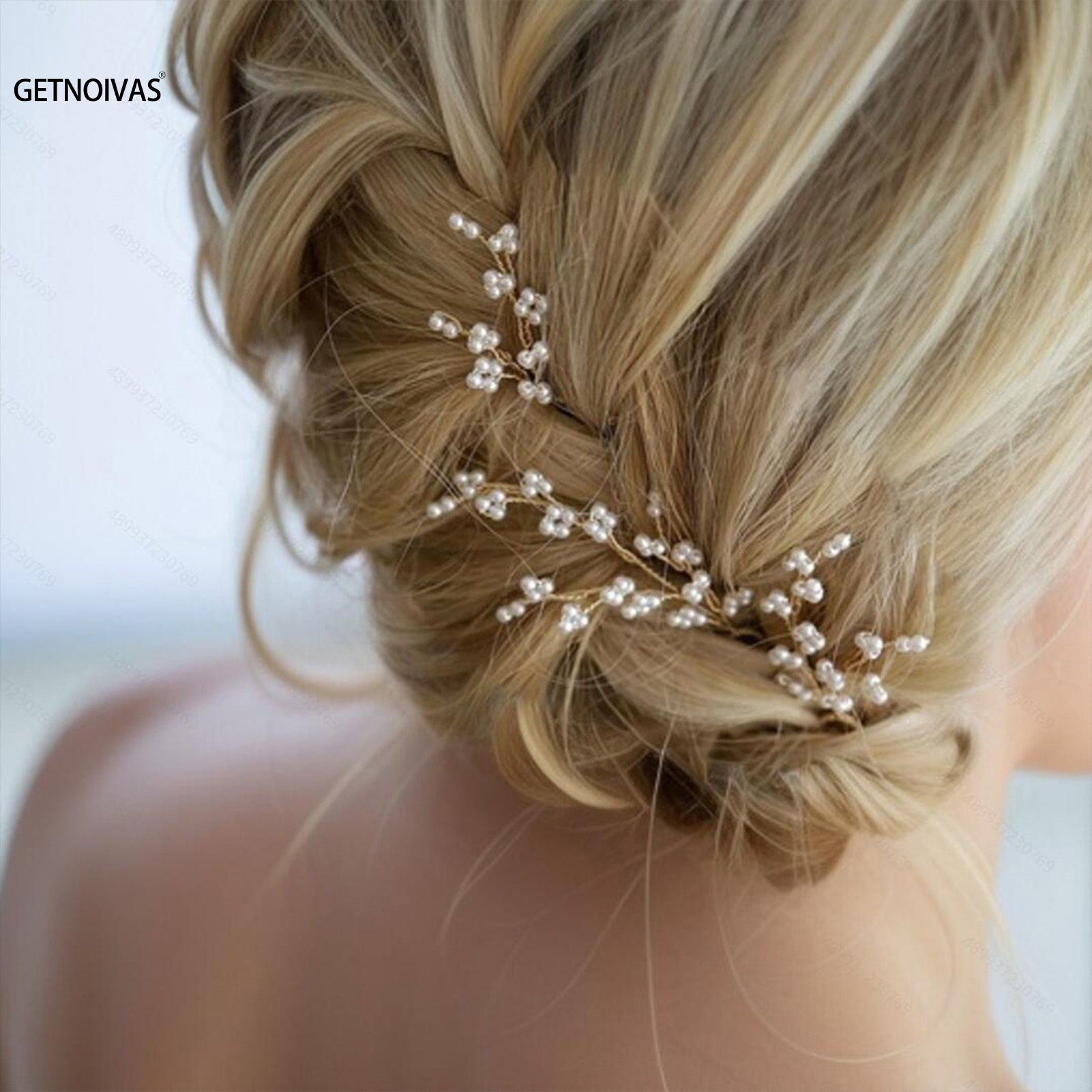 3PCS Wedding U Shape Hair Clip - Pearl Hair Pin ulasan dan harga