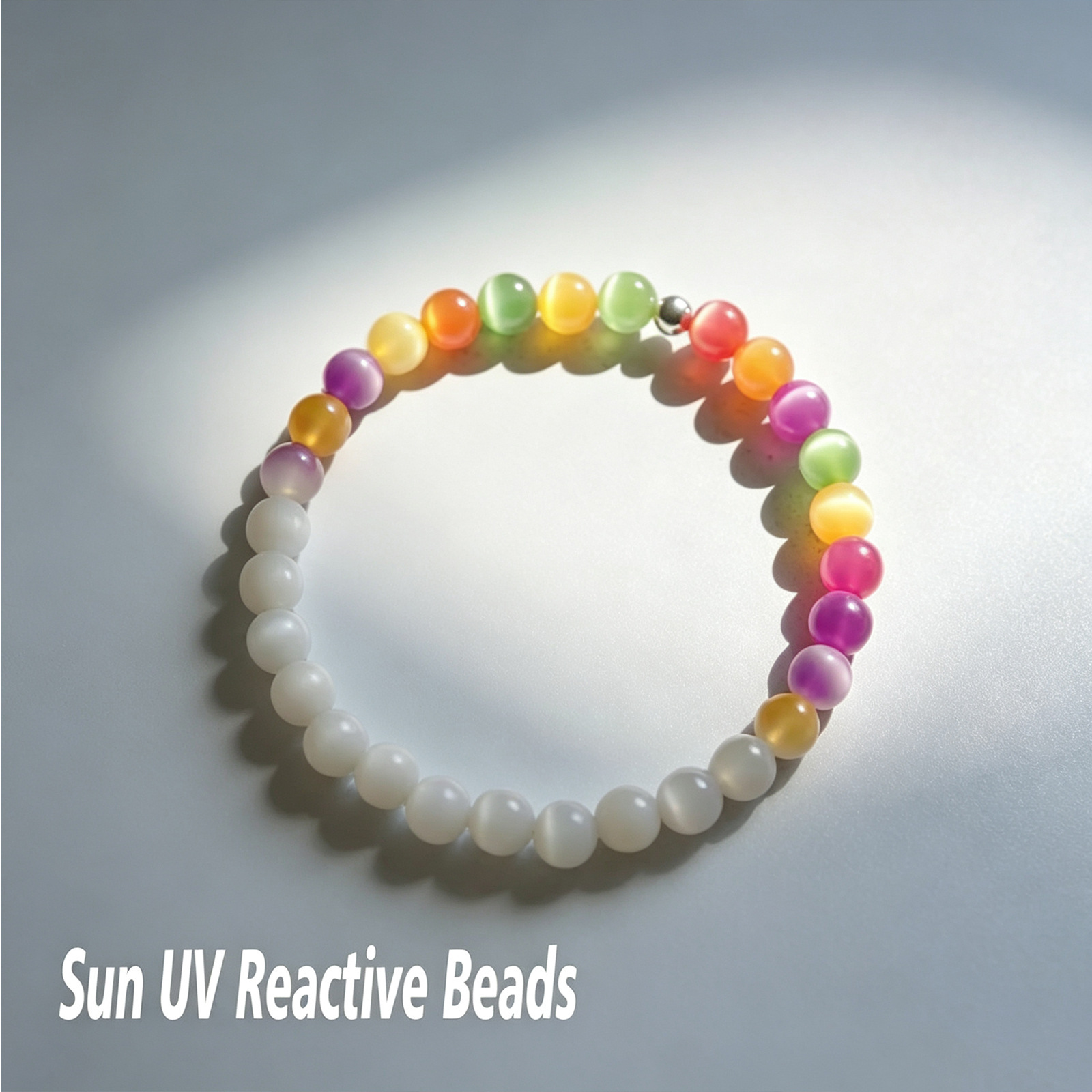 Dopamine color changing bead n - Resin Bangle Bracelet ulasan dan harga