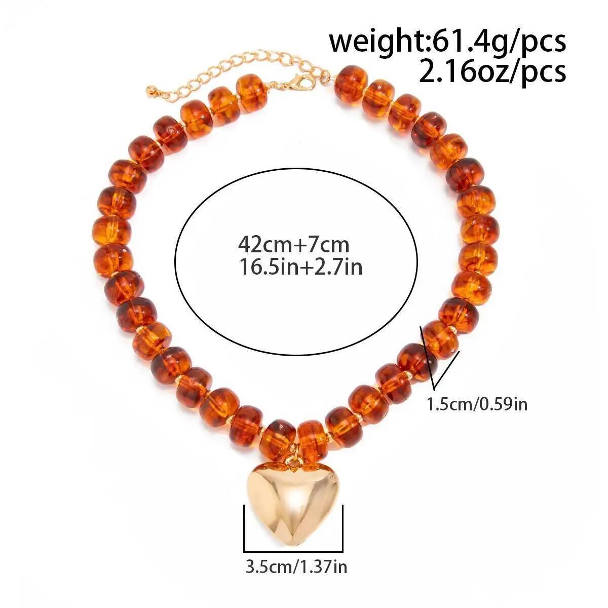 SHIXIN Trendy Amber Acrylic Re - Resin Bangle Bracelet ulasan dan harga