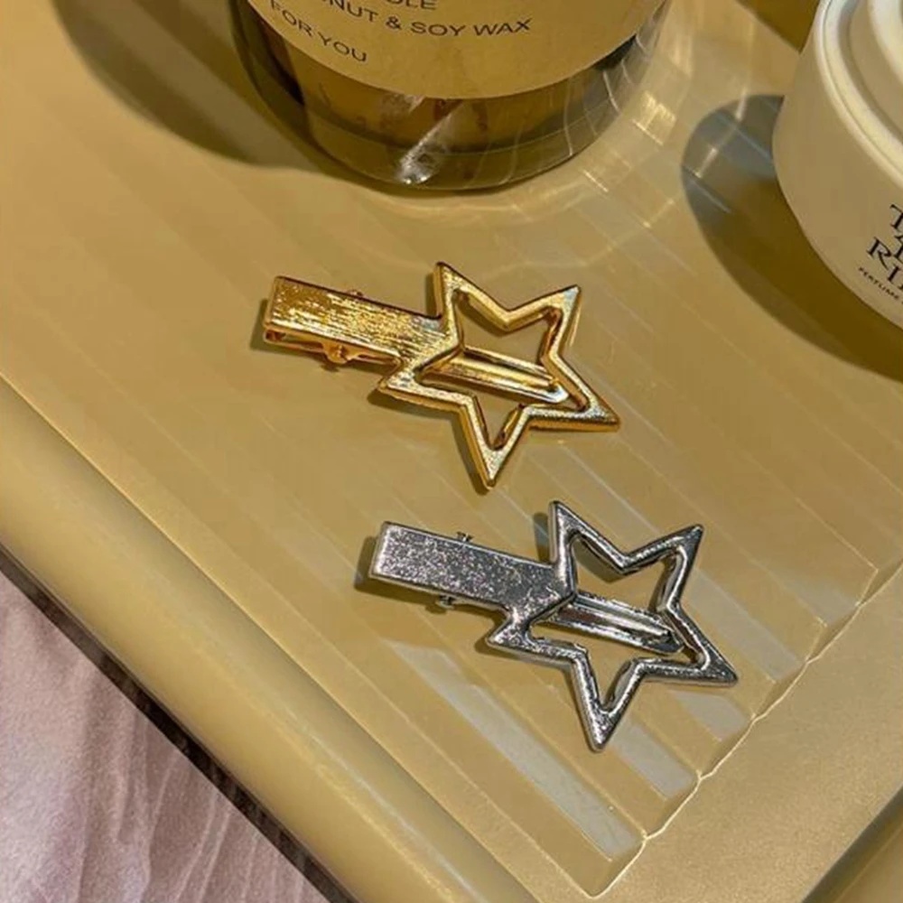 Y2K Pentagram Hair Clips for W - Women'S Accessories Gift Ideas ulasan dan harga