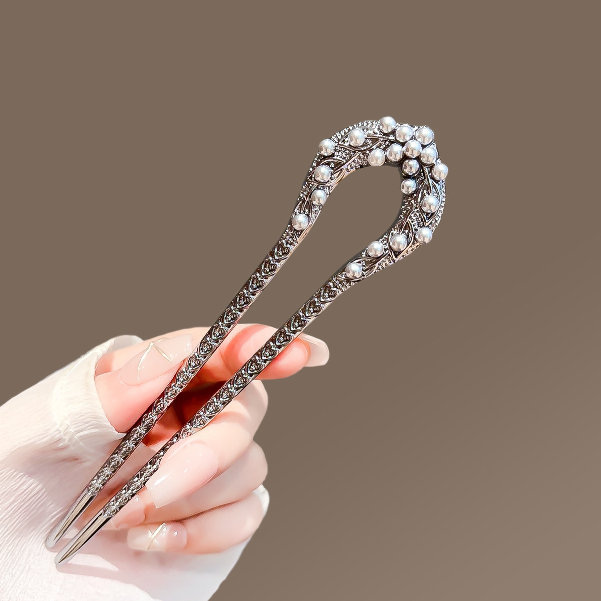 New Pearl U Shaped Hairpin For - Pearl Hair Pin ulasan dan harga