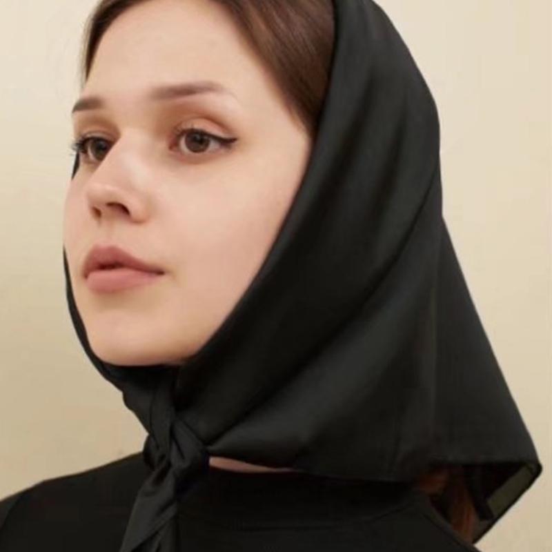 Imitation Silk Scarf Soft And  - Women'S Accessories For Formal Wear ulasan dan harga