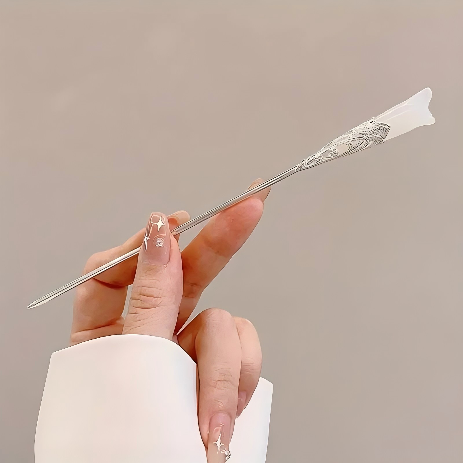 1/6pcs Elegant Chinese Style T - Pearl Hair Pin ulasan dan harga