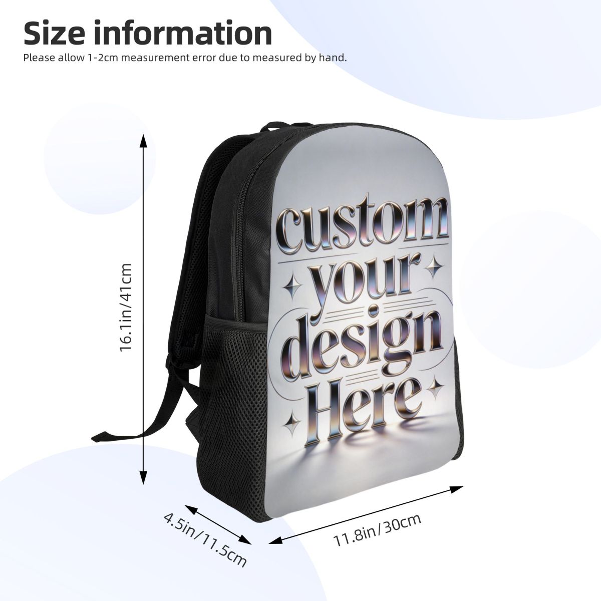 Custom Your Photo Logo Text Ba - Women Accessories Images ulasan dan harga