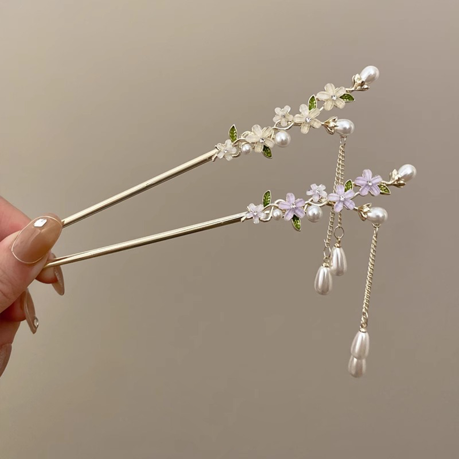 Secure Hold Hair Stick Gracefu - Pearl Hair Pin ulasan dan harga