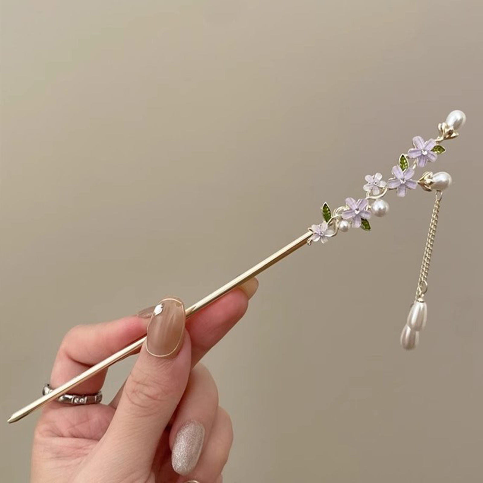 Secure Hold Hair Stick Gracefu - Pearl Hair Pin ulasan dan harga