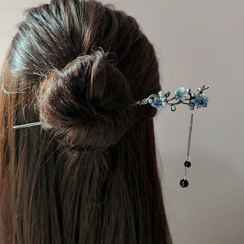 Classic Hair Stick Chopsticks  - Pearl Hair Pin ulasan dan harga