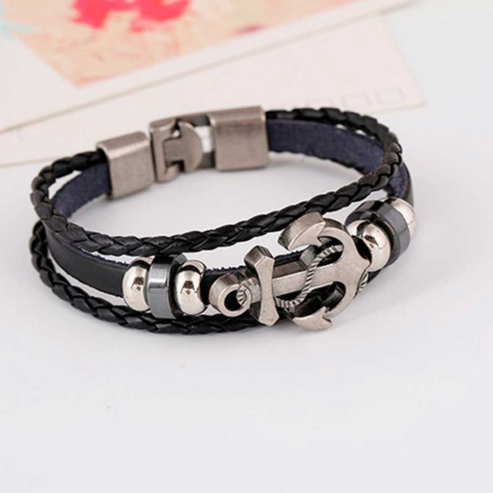 Multi Layered Vintage Leather  - Women Accessories Pk ulasan dan harga