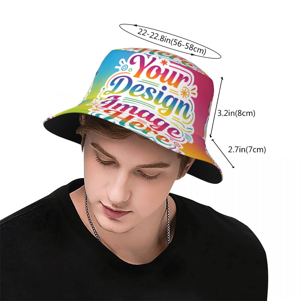 Custom Your Image Logo Bucket  - Women Accessories Images ulasan dan harga