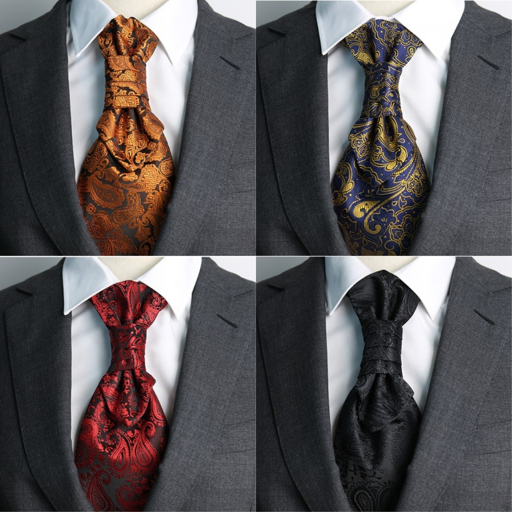 Luxury Jacquard Floral Neck Ti - Women'S Accessories For Formal Wear ulasan dan harga